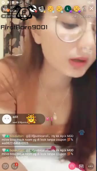 DoodStream 2/Putri Carol Berkacamata Live Colmek Pake Topeng -