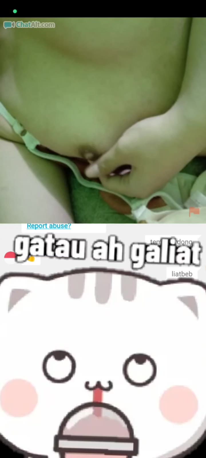 Thumbnail untuk Ometv Cewek Nya Ternyata Udah Bugil Binor bokepsatset