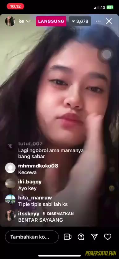 Toket Live Di Instagram Pamer