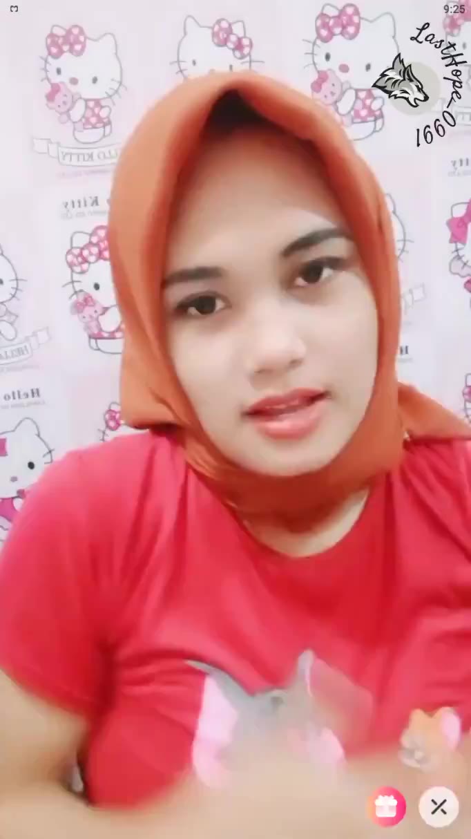 Thumbnail untuk Nurul Jilbab Merah Kreator Tiktok Streaming Dood tele