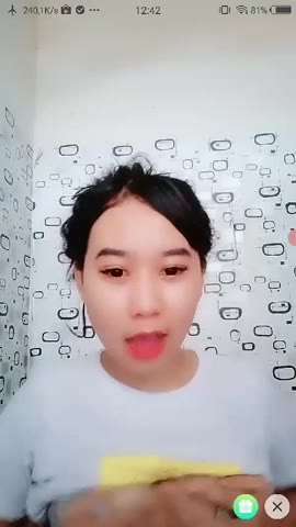 Biru AMERLITA Baju Putih BH Abu-abu