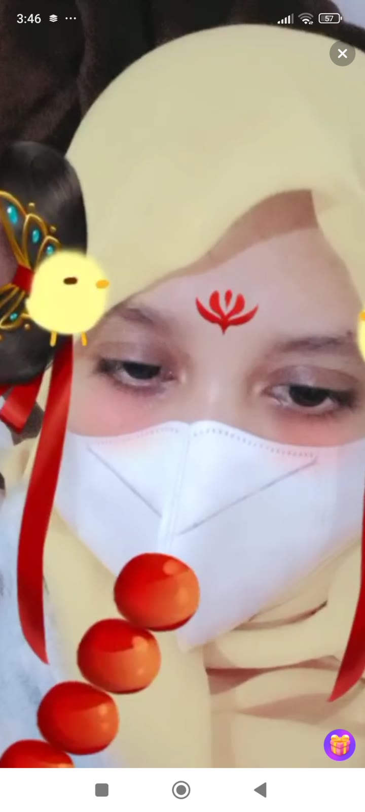 Viral Putry Sange Live Hijab