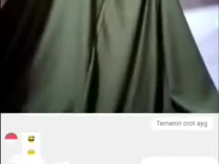 Thumbnail untuk Ome Hijab Hijau Toge Lagi Sange Doodstreem Lokal