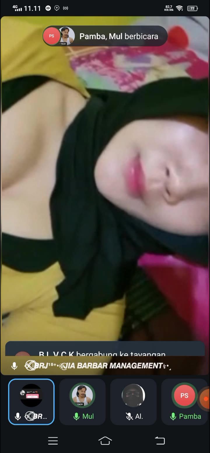Thumbnail untuk Hijab Manis Pamer Uting Di Live Telegram Stw