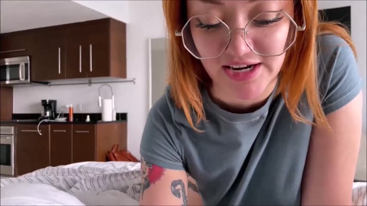 Redhead Step Sister Squirts Cums On Your Cock