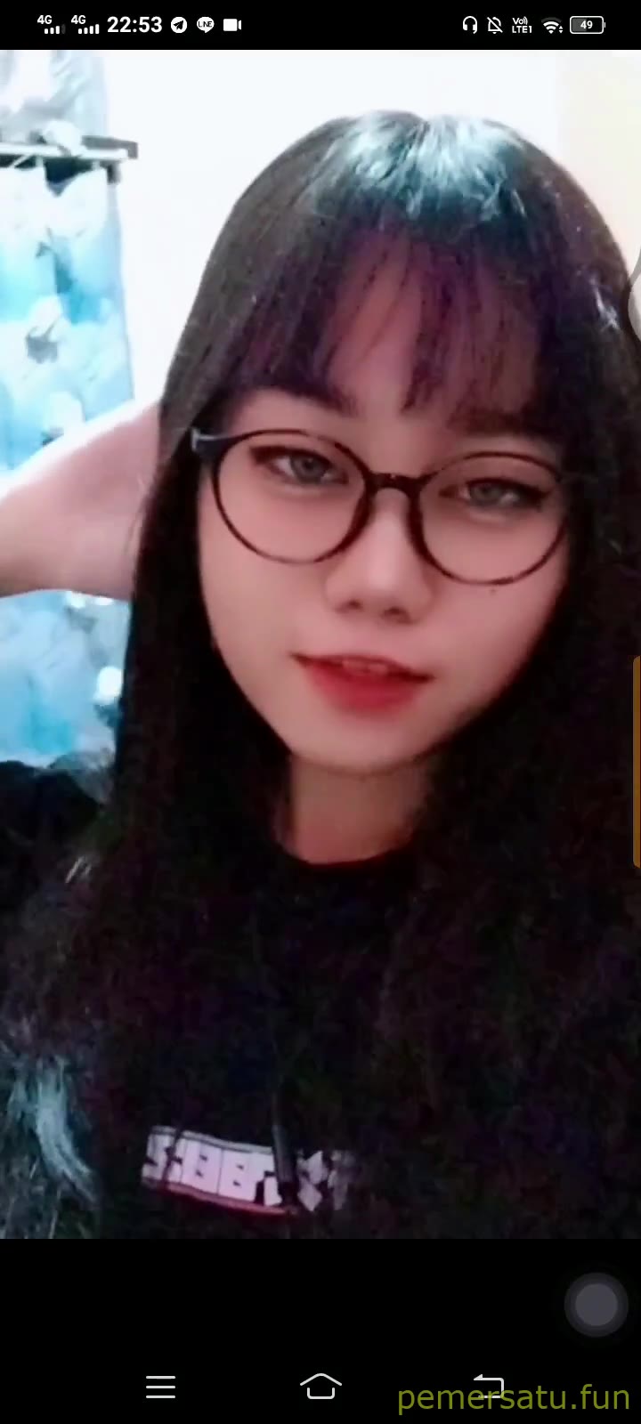 P85 Abg Lugu Berkacamata Bernama Cindy Yang Viral Di Tiktok