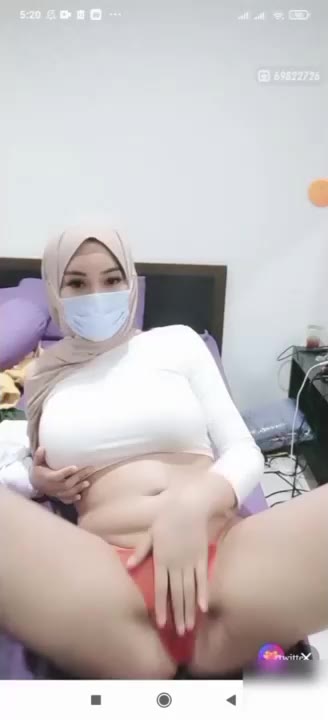 Thumbnail untuk 1885 Bokep Toge Hijab Citra Jilboobs Pamerin Jembut