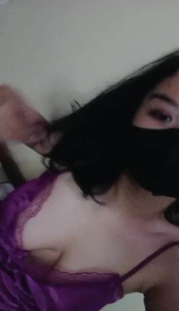 Thumbnail untuk Mamih Hijabers Lingerie Ungu Telanjang Show Menggoda Kita
