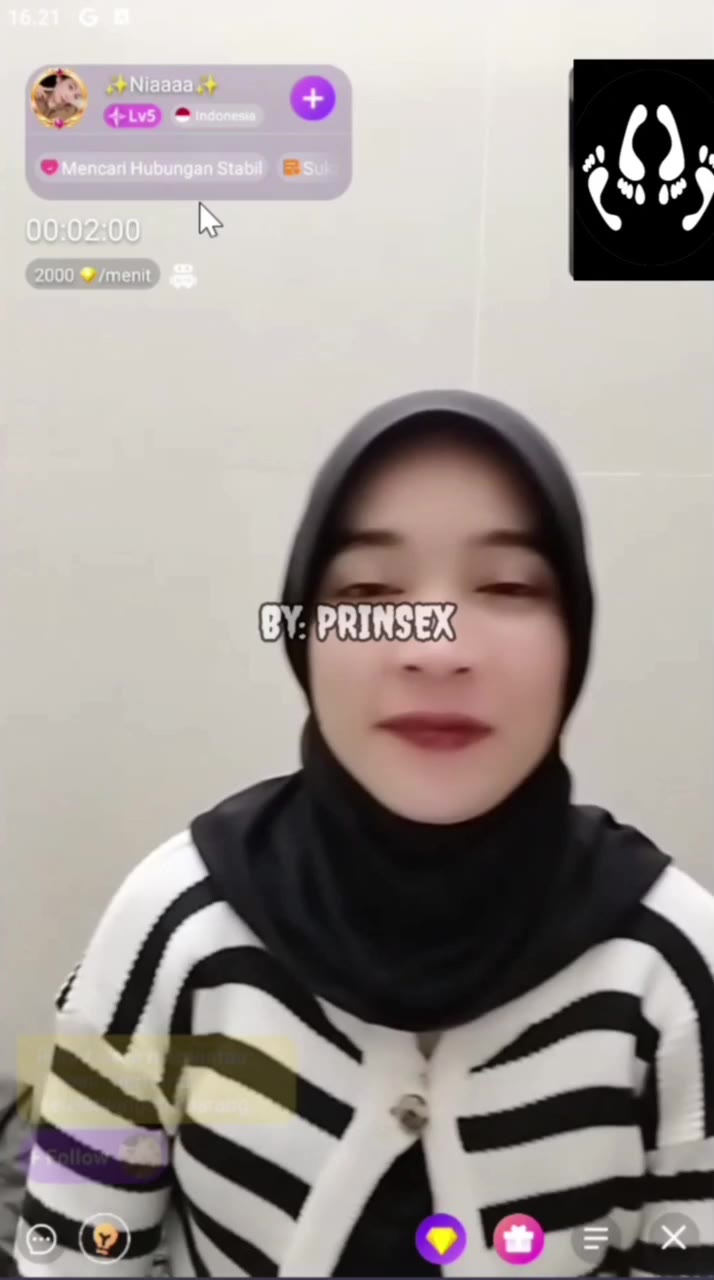 VCS Chamet Sama Cewek Jilbab Sangean Putih Mulus