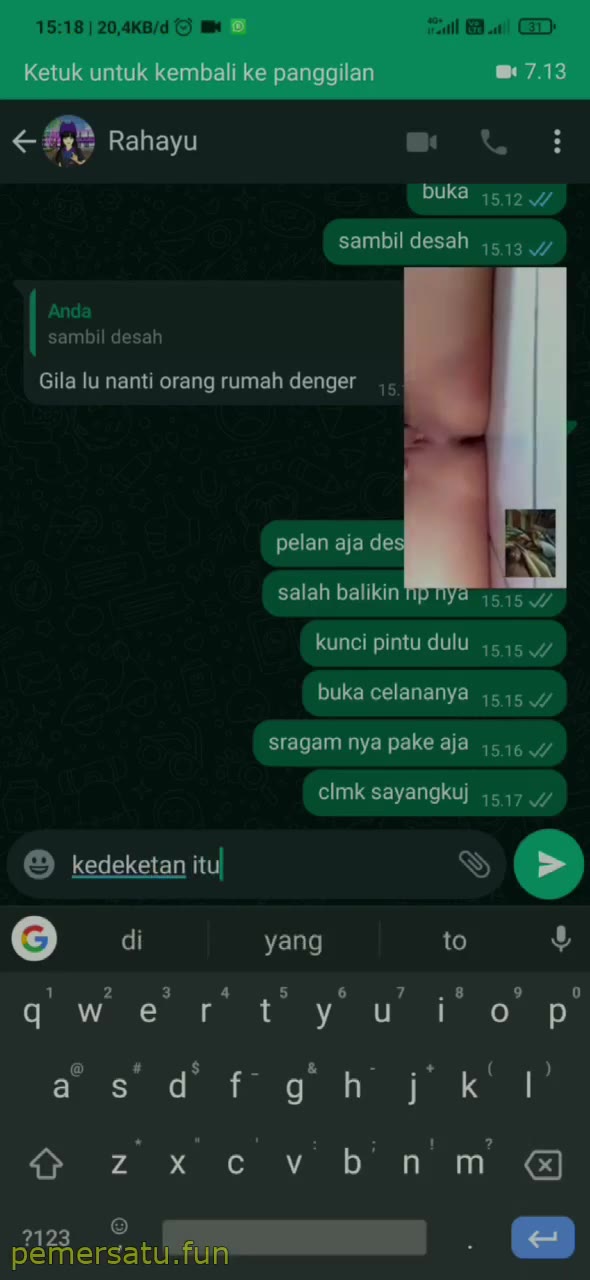 P15 Rahayu Esema Premium Abg 18yo Pemersatu Fun
