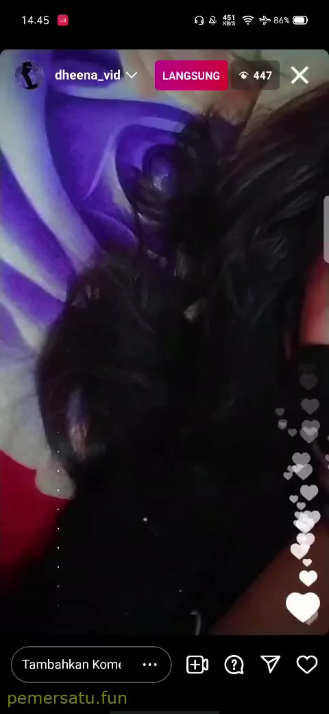 P9 Dheena Vid Remaja Abg 18yo Suka Live Instagram Pemersatu Fun