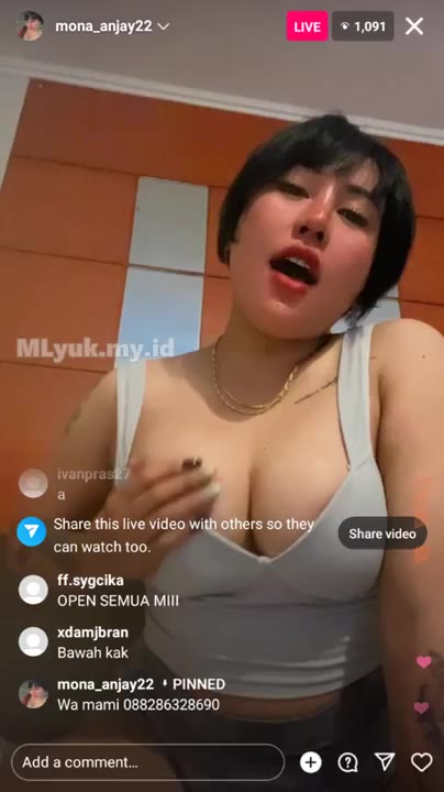 Thumbnail untuk Tante Kina Mona Liveshow Doodstream Telegram Lendir Yakwad