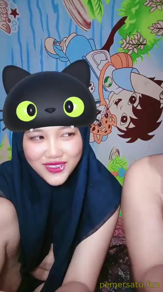 Live TIARA 25JUNI Hijab 18yo Papaya