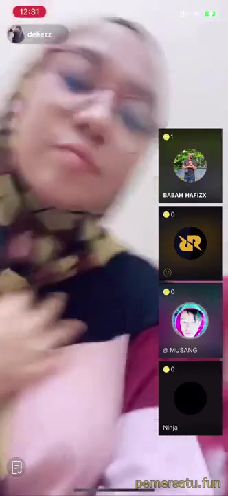 Tetek Hijab Kacamata Cantik Vcs Dikasih Pap