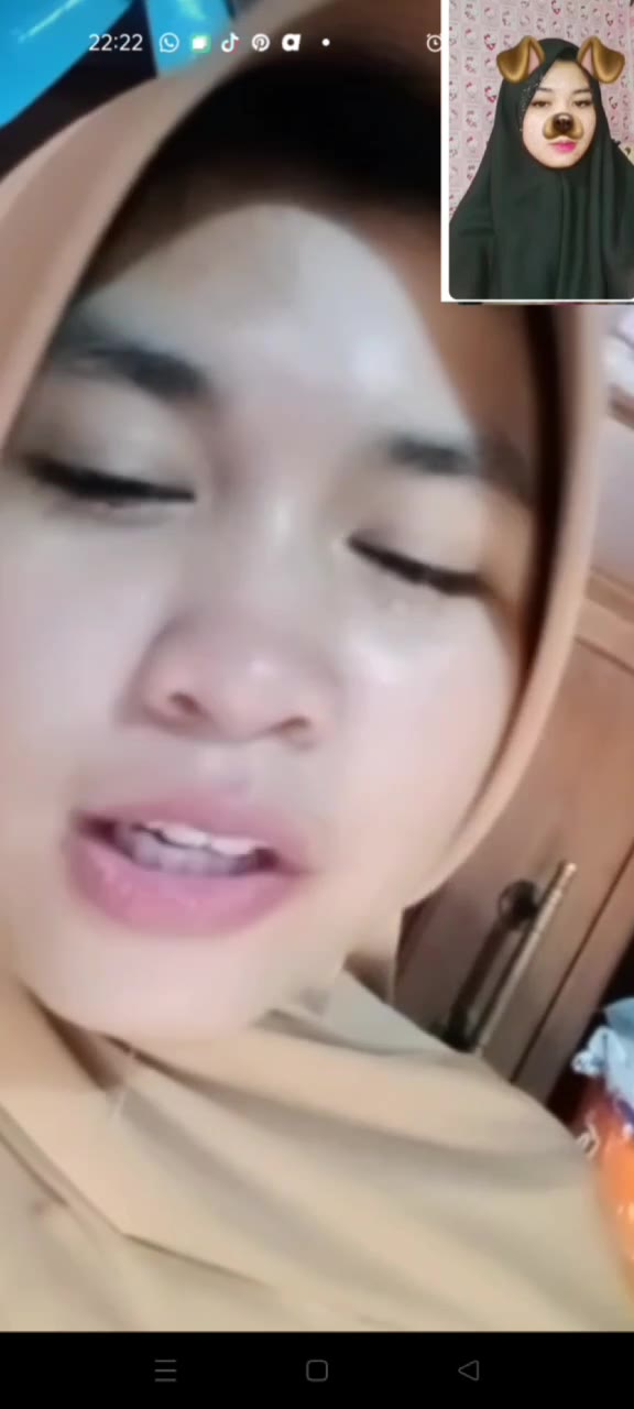 Thumbnail untuk Vcs Livu Poophd Sama Hijab Sange Live Lokal