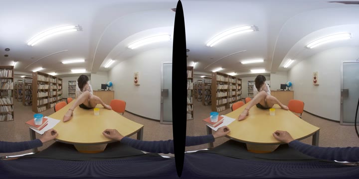 Thumbnail untuk Jvr100157 Interesting Prank In Library Sari Kawa Homemade