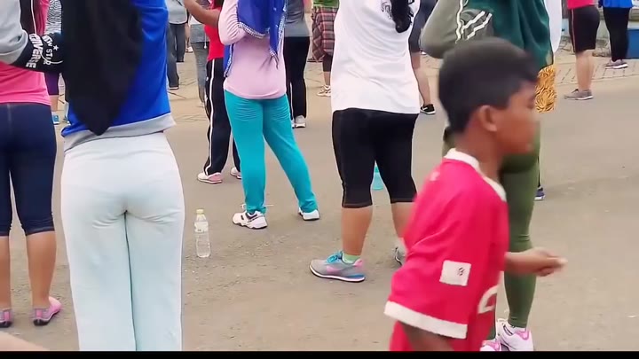Pagi Jilbab Senam
