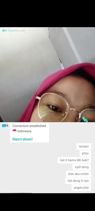 Thumbnail untuk Ometv Abg Jilbab Pink Sange Pekobs Doodstream Poophd