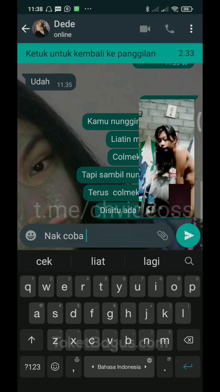 Thumbnail untuk Vcs Sama Gf Mau Disuruh Bugil 56 6