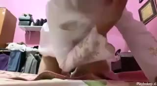 Pacar Hijab Sange Ngirim Colmek Buat