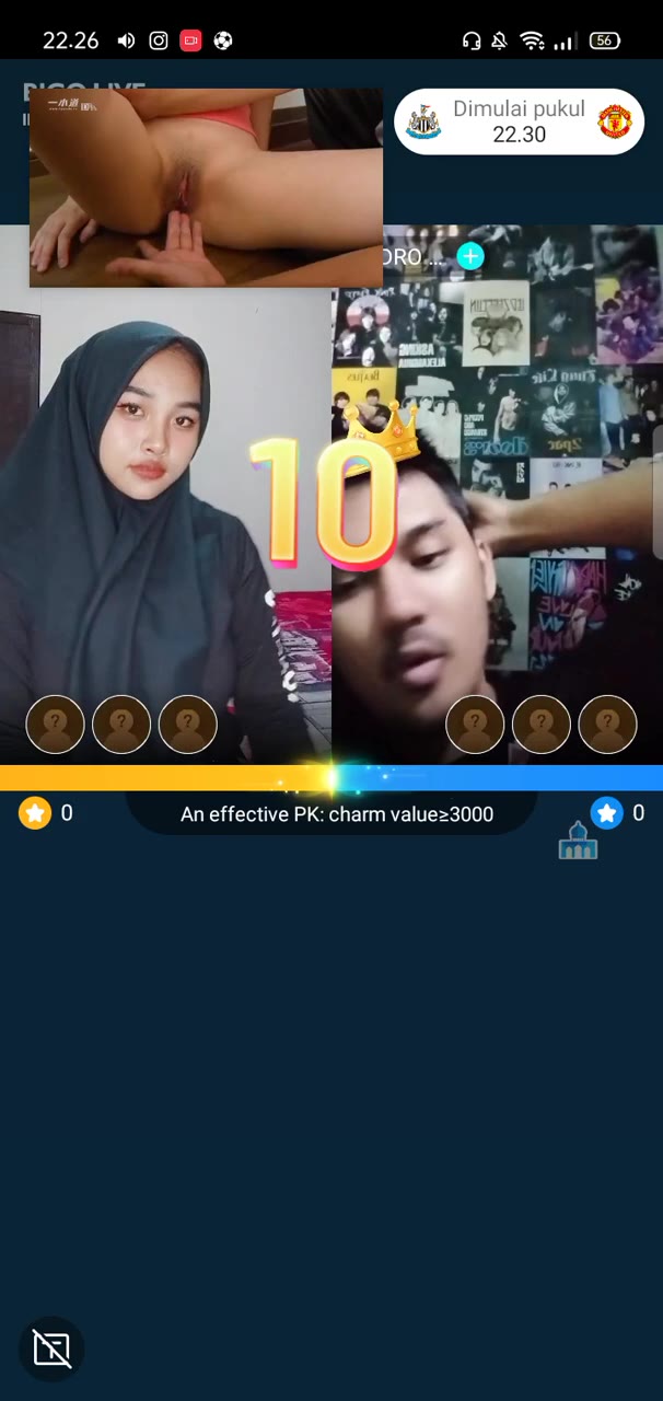 HARI LIVE BIGO ELLATHALIA PADA MALAM