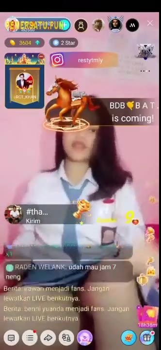 (new) Abg SMA Lagi Belajar Jadi L0nte Virtual