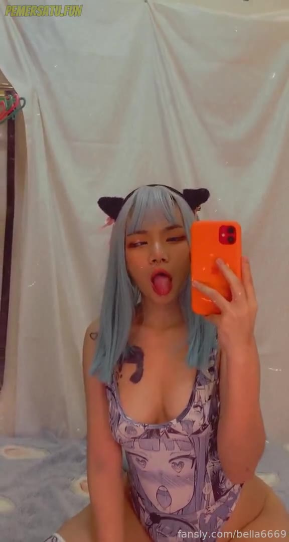 P4 Bocil 18yo Smp Suka Cosplay Kontol Di Lahap