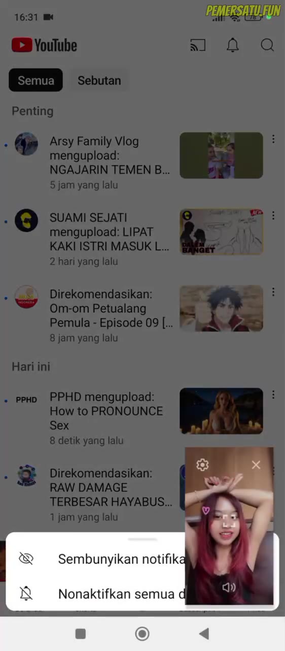 Putih Pamer Ketiak Wangi