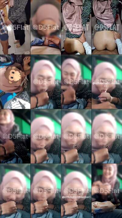 Cewek Jilbab Cantik Nyepong Kontol Lalu Doggy