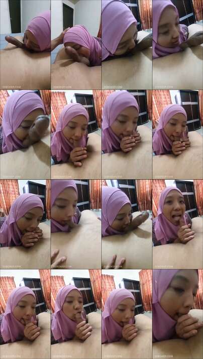Jilbab Indo Bu Guru Hijab Ungu