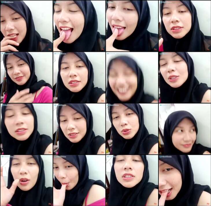 OmeTV Cewek Jilbab Cantik Sange Liat Titit