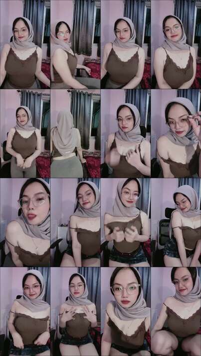 Itsmeii Gadis Hijabers Melet Sambil Ebot Pantat Semok
