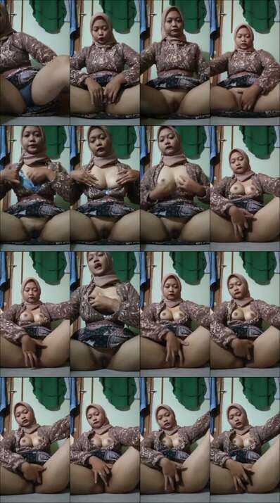 Ukhti Hijab Jilbab Mastrubasi Colmek Pake Kebaya Habis Kondangan