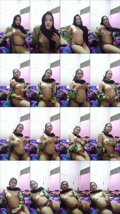 Bu Guru Jilbab VCS Sama Selingkuhan Bugil