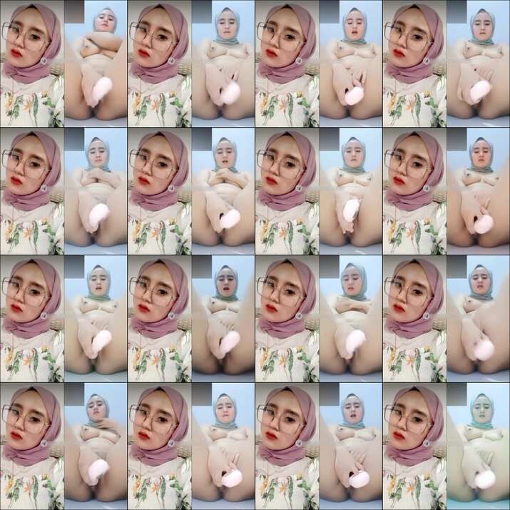 Cewek Jilbab Hijab Cantik Omek Mastrubasi Pake Dildo Gede